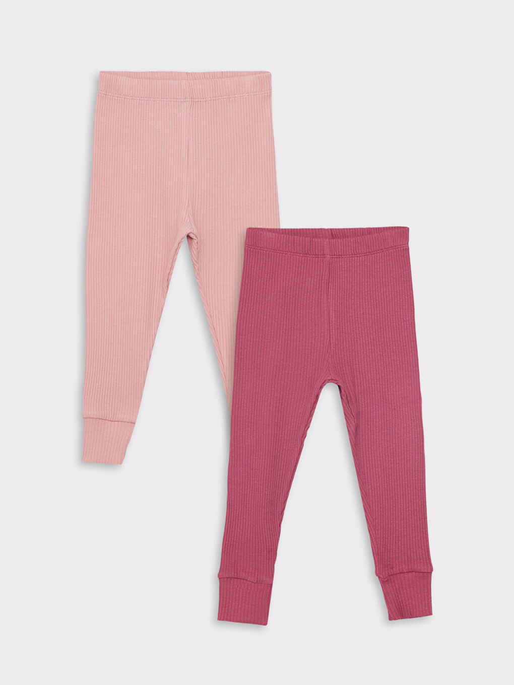 Пижамные Брюки для Малышек с Эластичной Талией, Хлопок, 2 Шт.