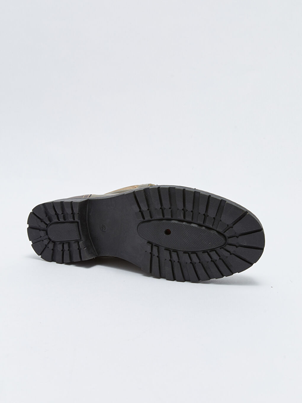 Leather Look Lace-up Ankle-Length Men's Boots-3