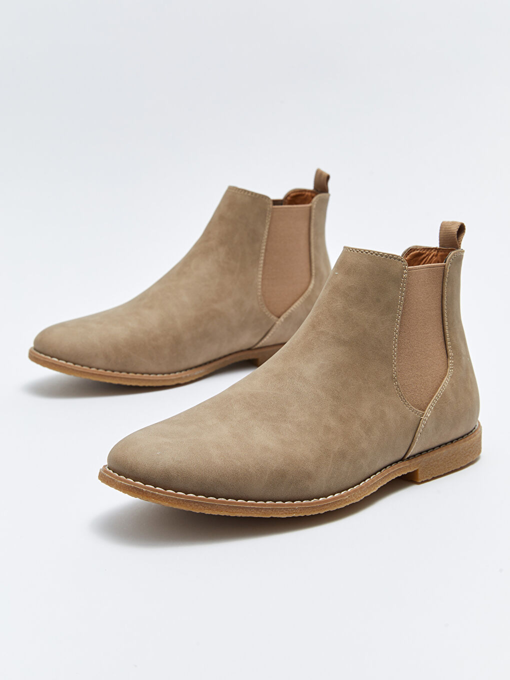 Kunstleder Knöchellange Herrenstiefel-2