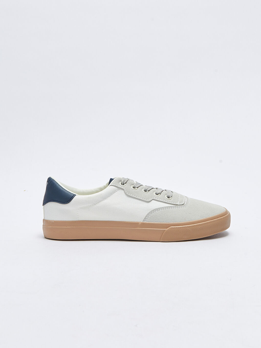 Кроссовки Мужские с Цветовым Блоком и Шнуровкой-1