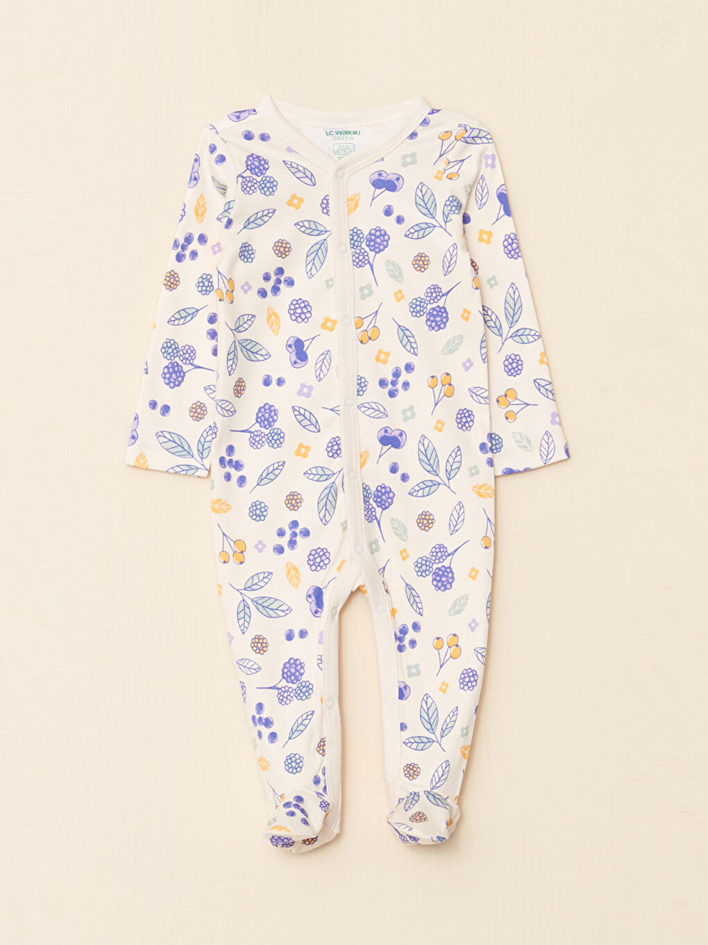 LCW baby Printed Organic Cotton Baby Girl Hospital Set -W22088Z1-LQB
