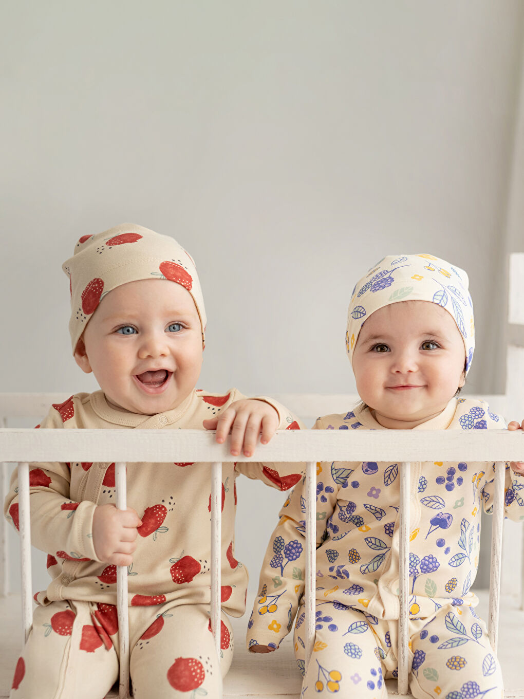 LCW baby Printed Organic Cotton Baby Girl Hospital Set -W22088Z1-LQB