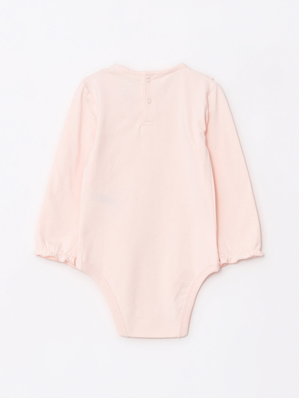 ياقة بيبي كم طويل بدلة قطعة واحدة بناتي بزرار كباس-1