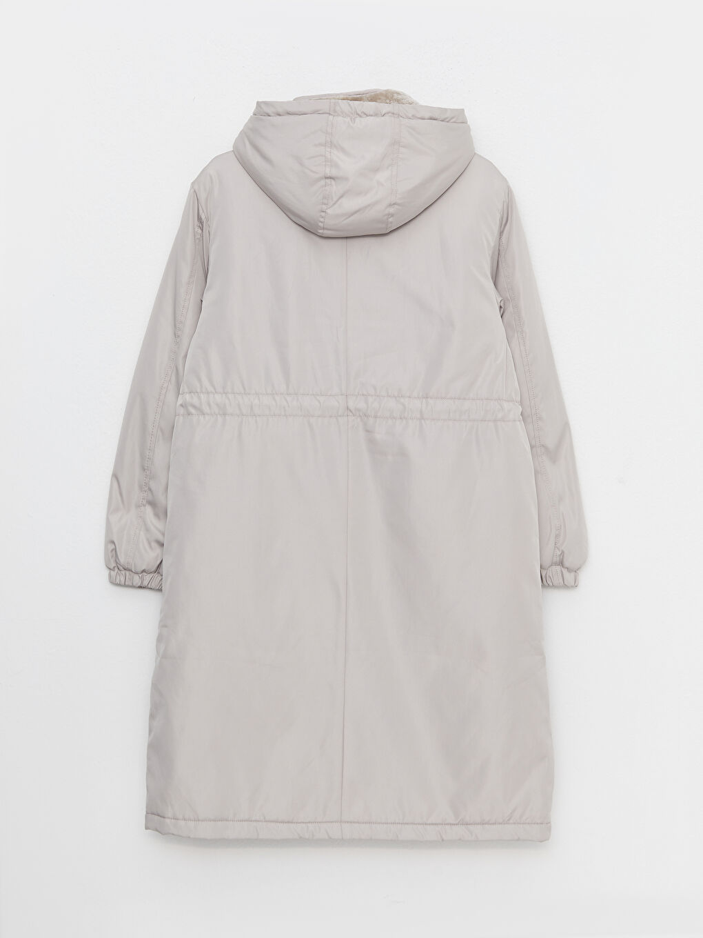 Hooded Regular Long Sleeve Women's Parka-7