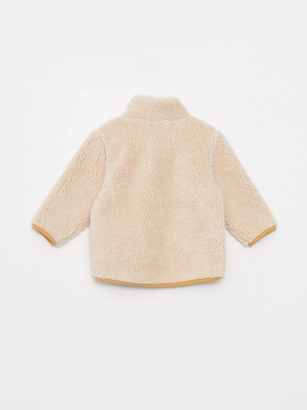 Cardigan Zippé Bébé Garçon Manches Longues Col Cheminée Épais-1