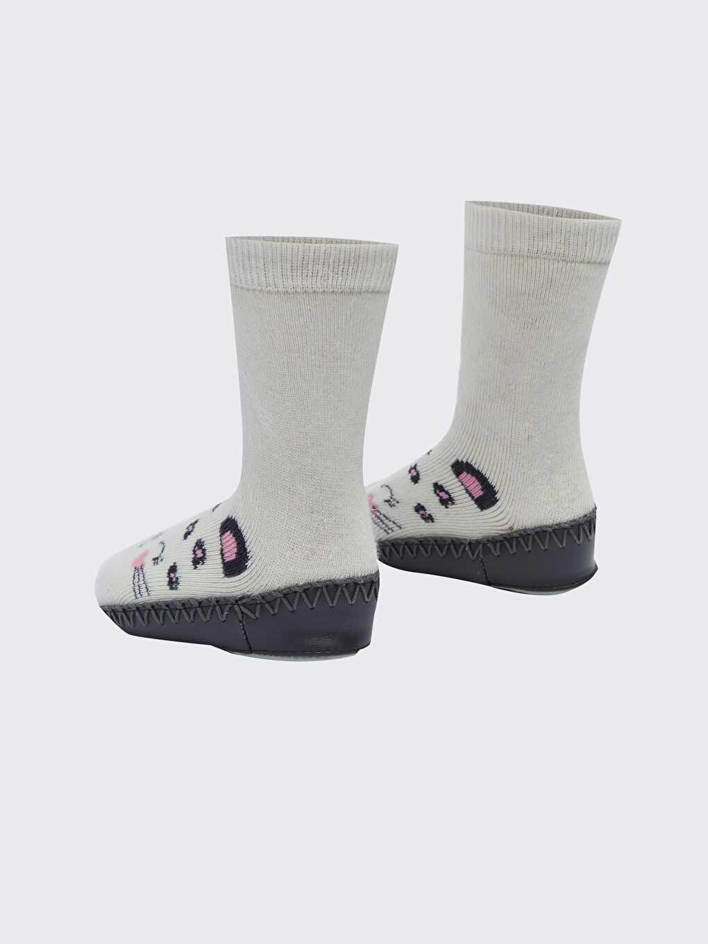 Gemusterte Baby Mädchen Home-Socken-2