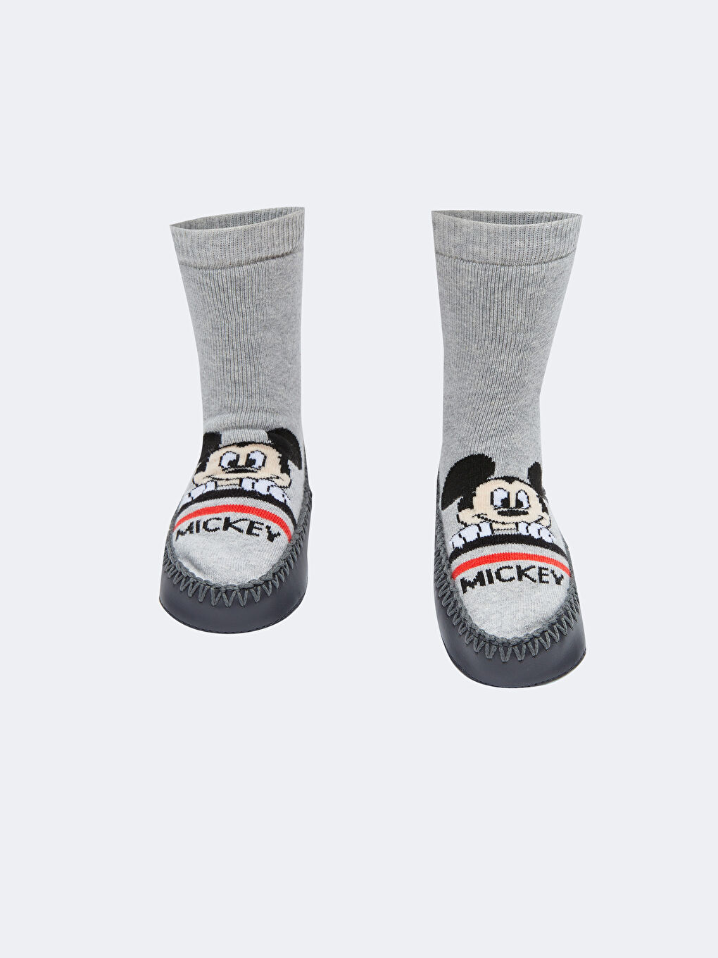 сәби ұлдарға арналған mickey mouse принтті үй киіміне арналған шұлықтар-1