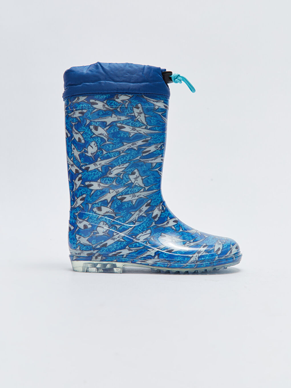 Printed Buckled Boys Rain Boots-1