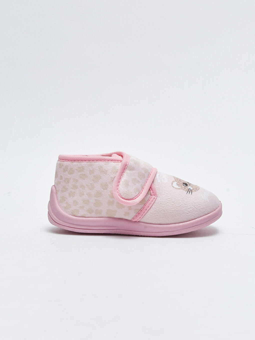 LCW STEPS Printed Velcro Slippers for Girls -W22169Z4-S5J