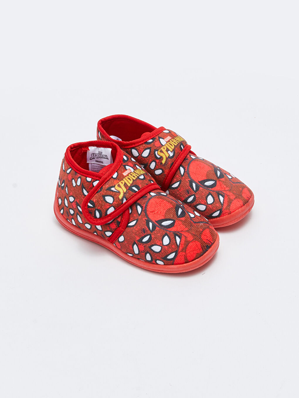 LCW STEPS Spiderman Licensed Velcro Closure Boy Child Panduf -W22180Z4-LTQ