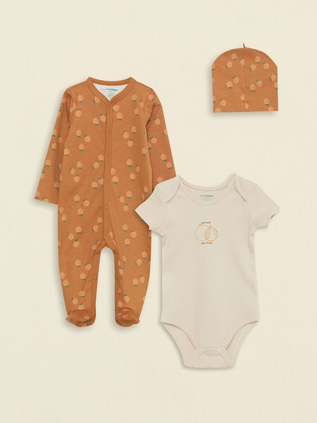 გრძელმკლავიანი ნაბეჭდი ორგანული ბამბის ახალშობილი ბიჭის საავადმყოფოს ნაკრები