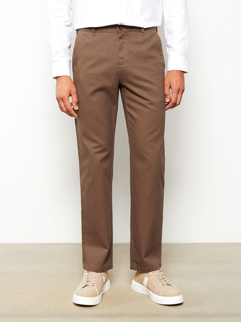 Pantaloni Chino Relax Fit Gabardine pentru Bărbați-3