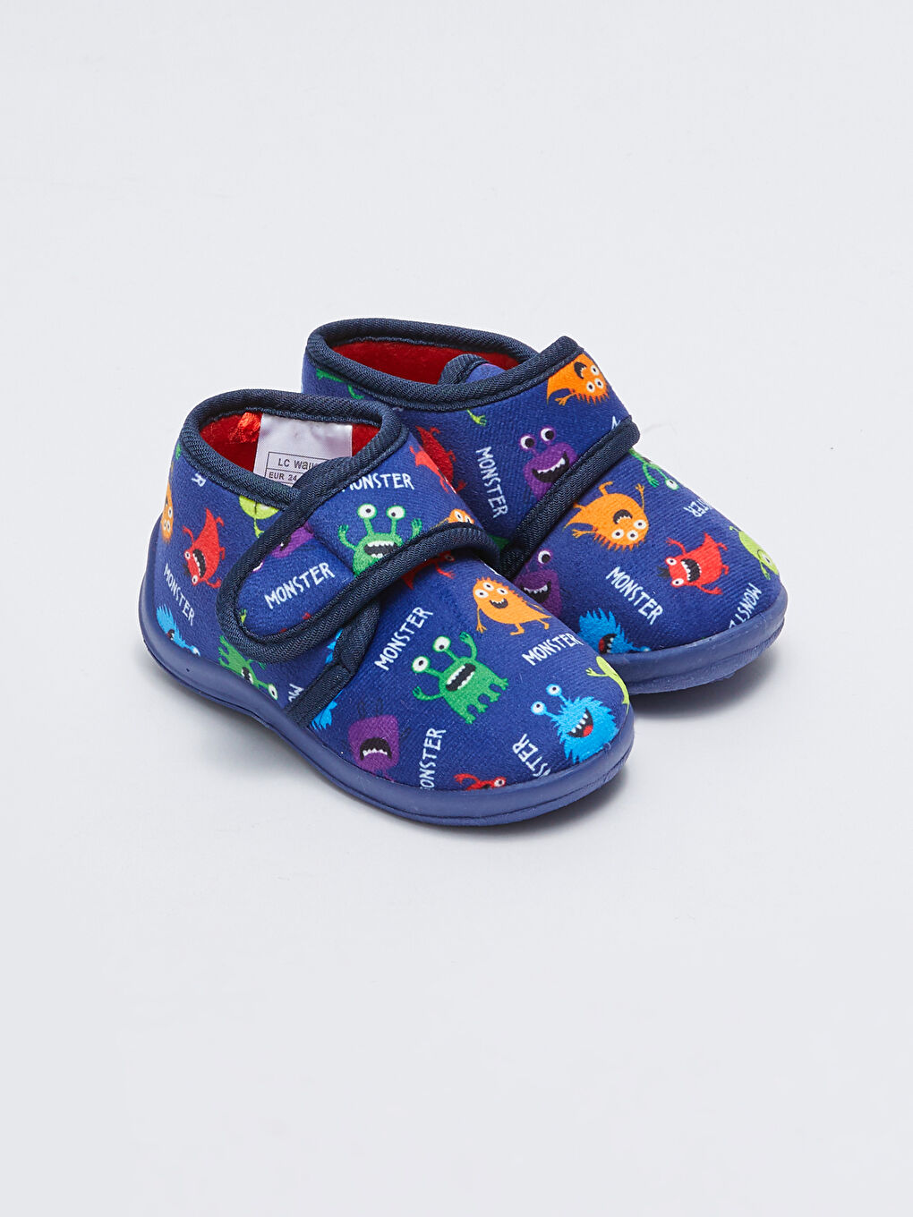 Printed Velcro Baby Boys' Slipper Boots