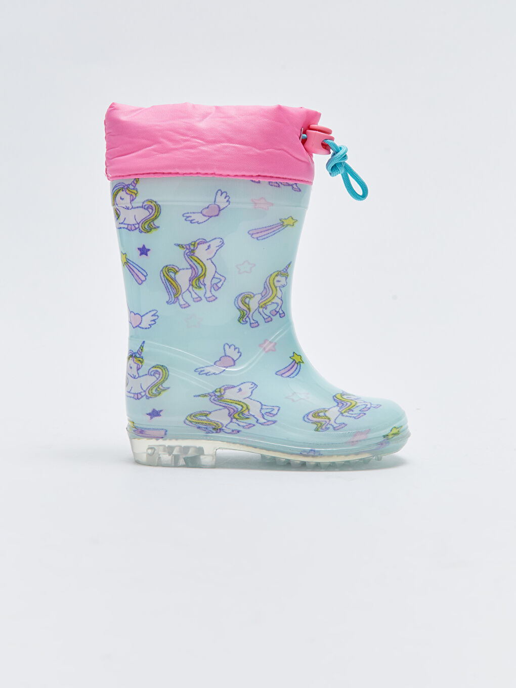 LCW STEPS Printed Baby Girl Boots with Buckle -W22243Z1-PWC