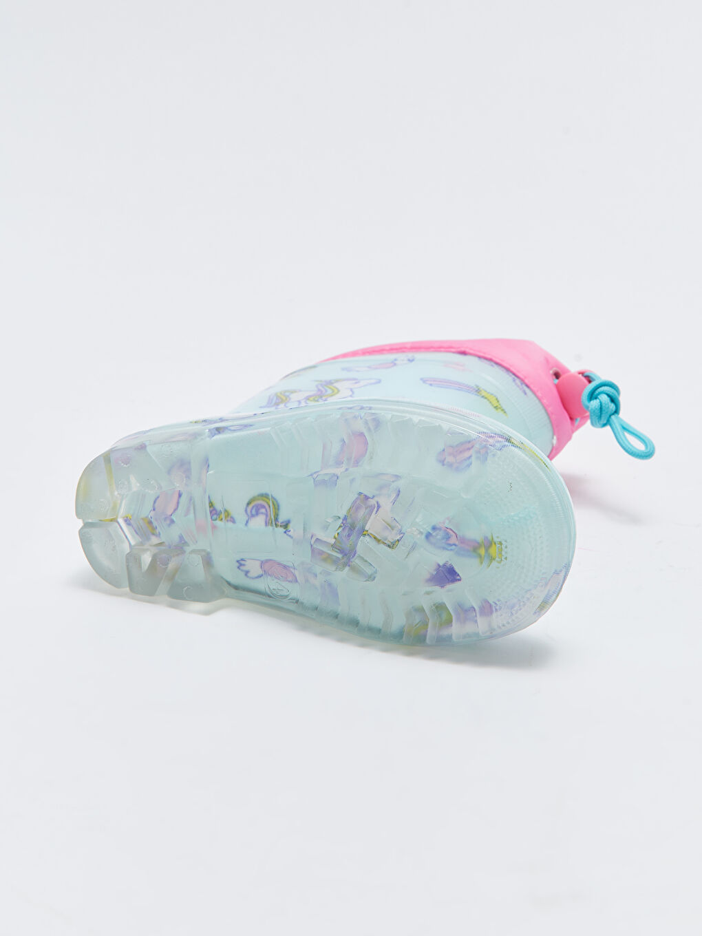 LCW STEPS Printed Baby Girl Boots with Buckle -W22243Z1-PWC