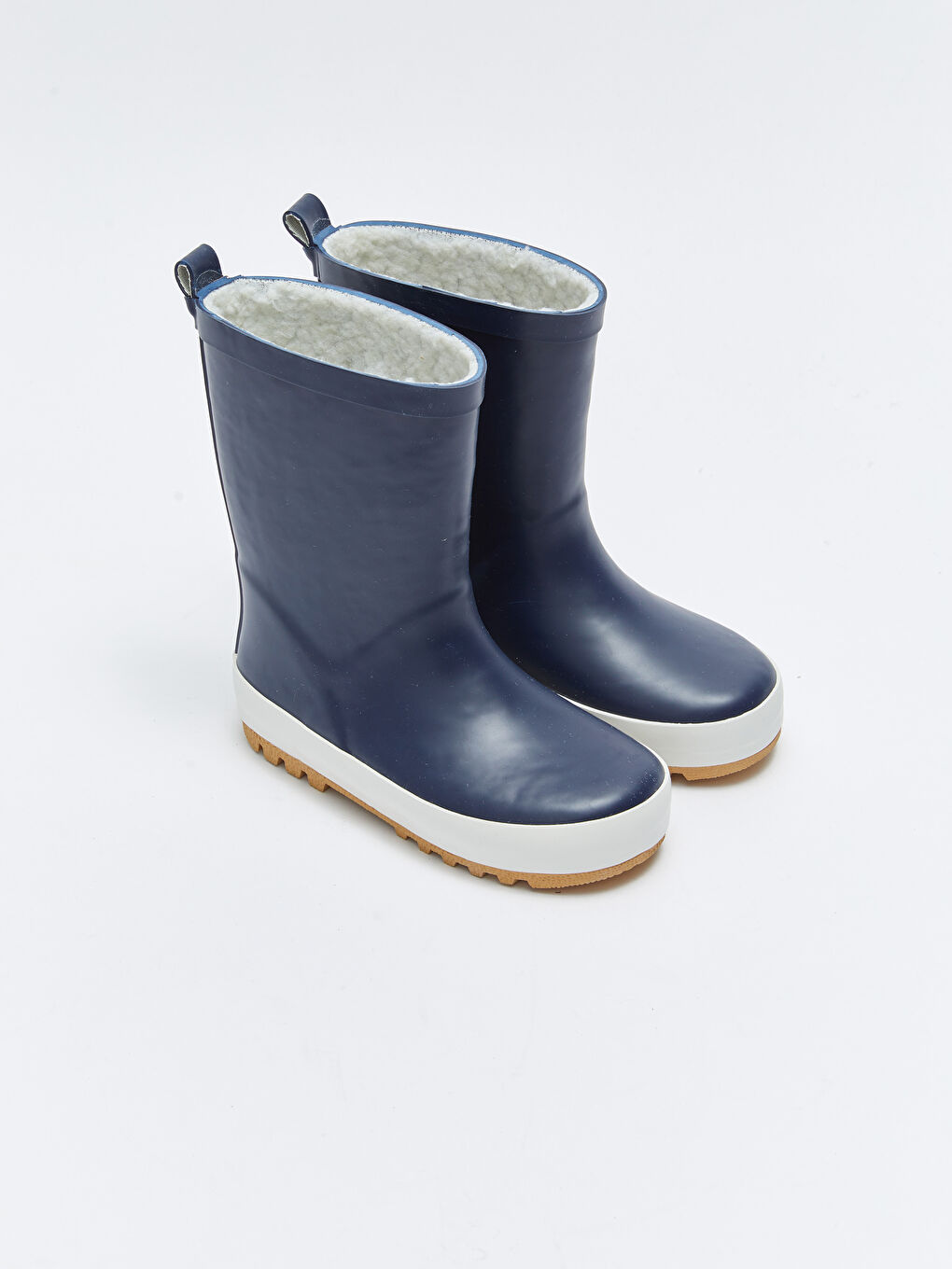 Lacivert Aplike Baskılı Kapüşonlu Tunik