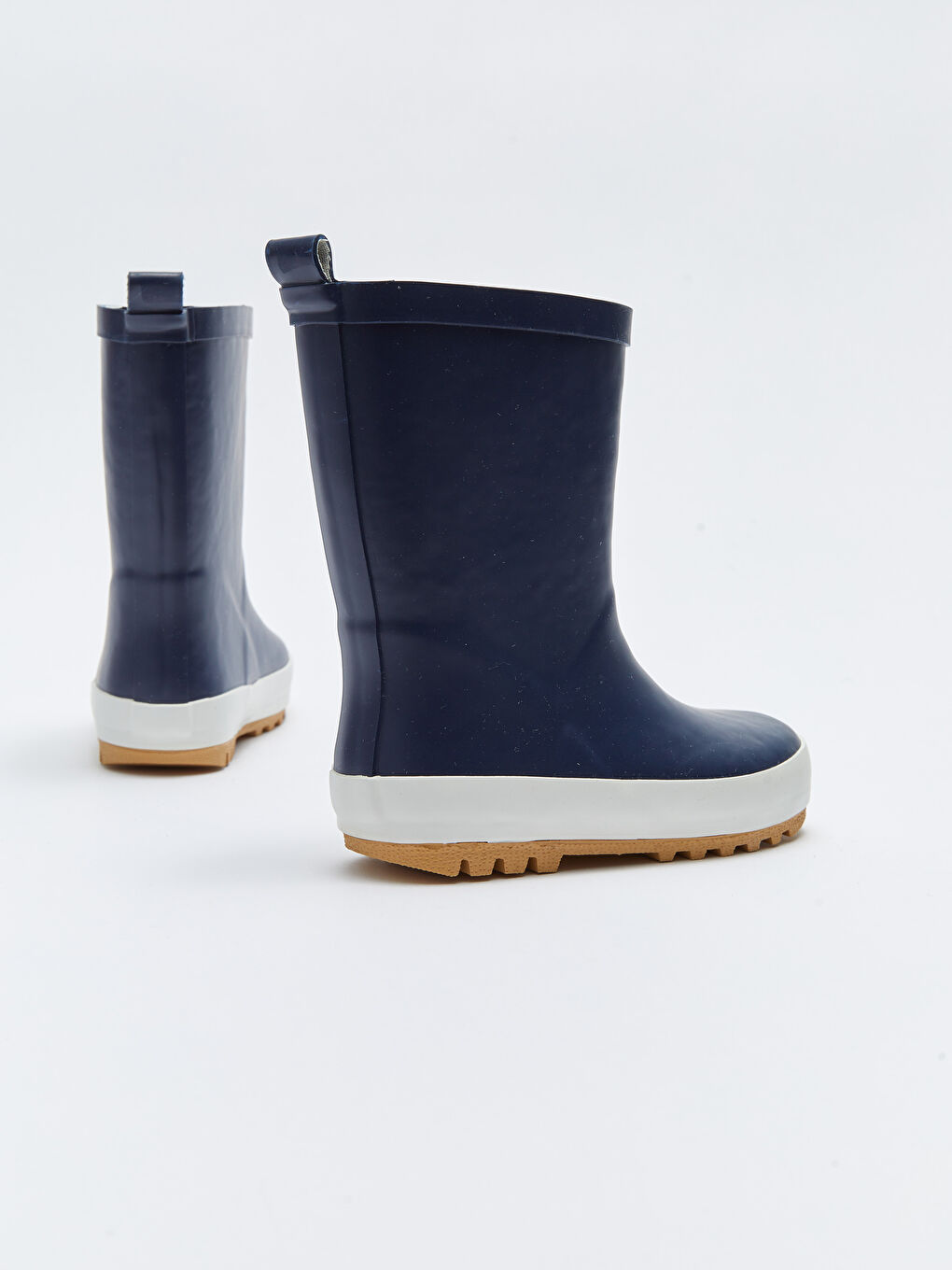 Lacivert Aplike Baskılı Kapüşonlu Tunik-4