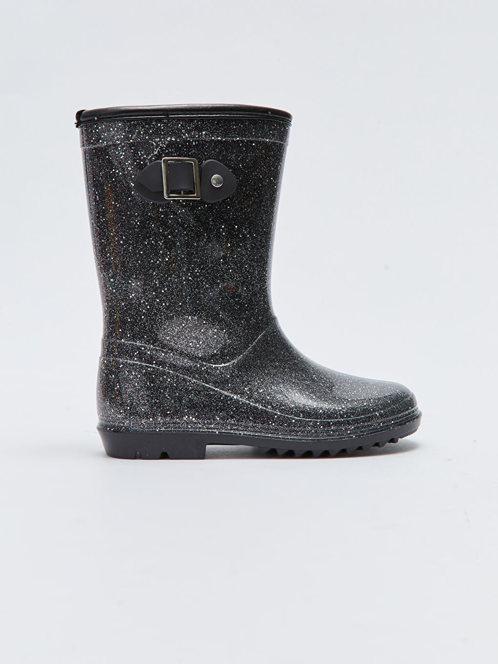 LCW STEPS Glitter Look Buckle Detailed Girls Rain Boots -W22252Z4-HUC