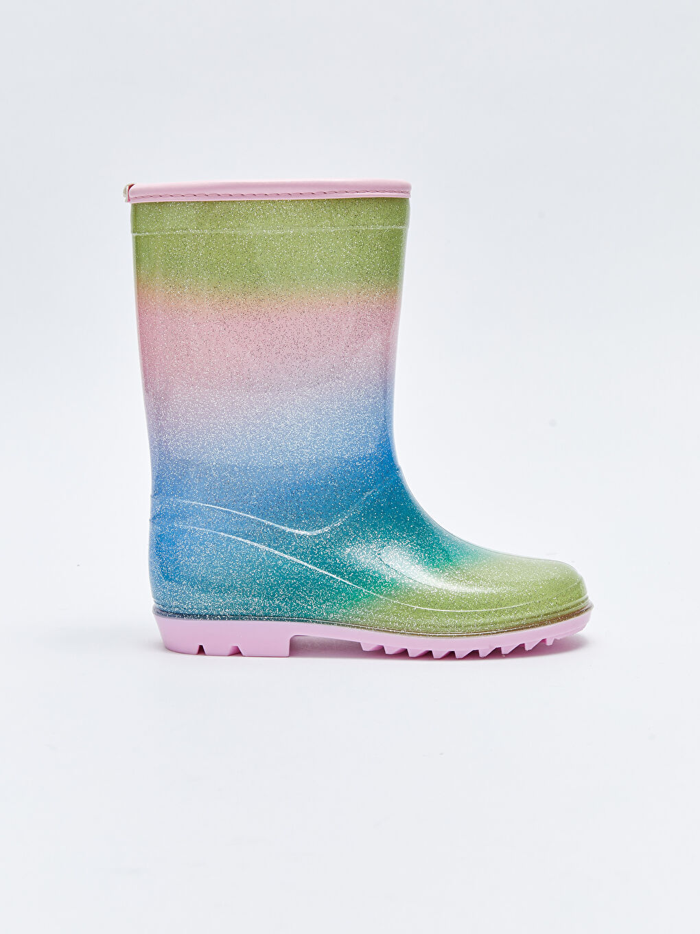 Multicolored Girls' Rain Boots-1