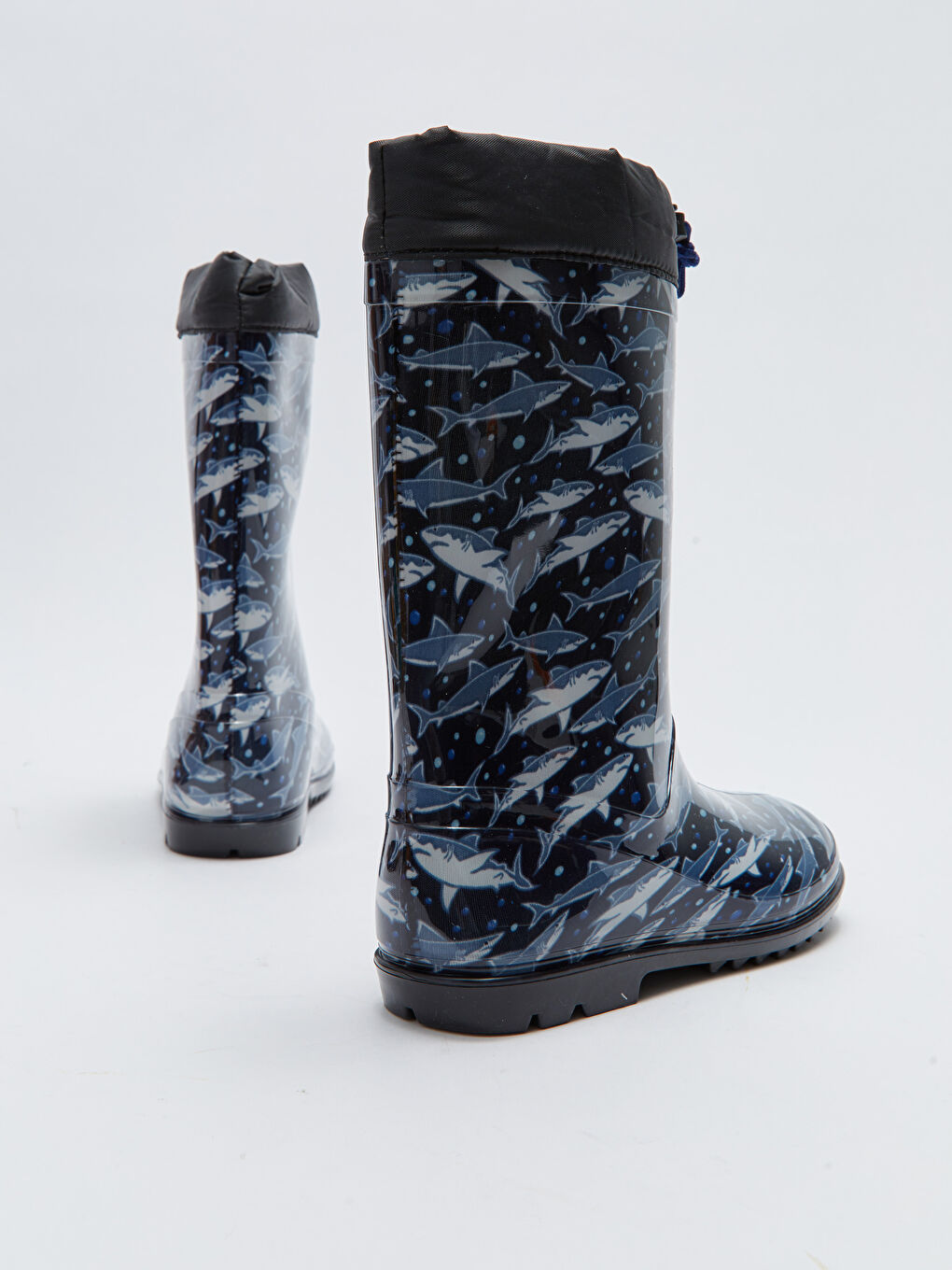 Printed Boys' Rain Boots-4