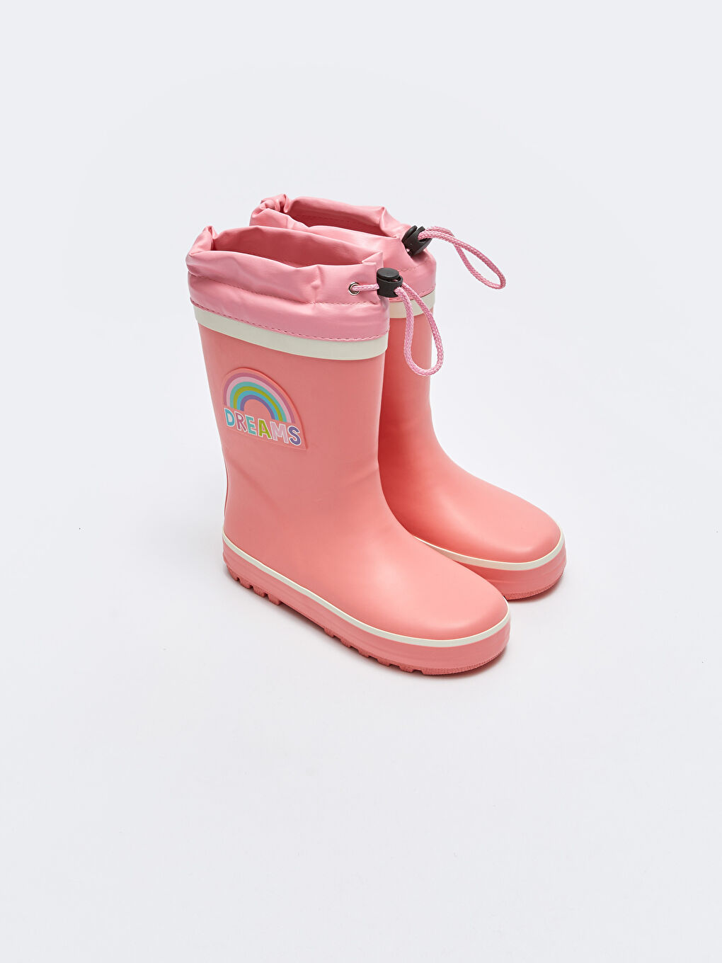 LCW STEPS Printed Girls' Rain Boots -W22256Z4-SAP