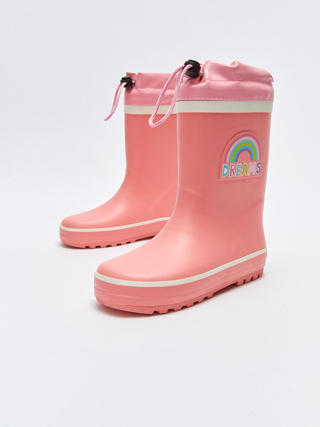 LCW STEPS Printed Girls' Rain Boots -W22256Z4-SAP