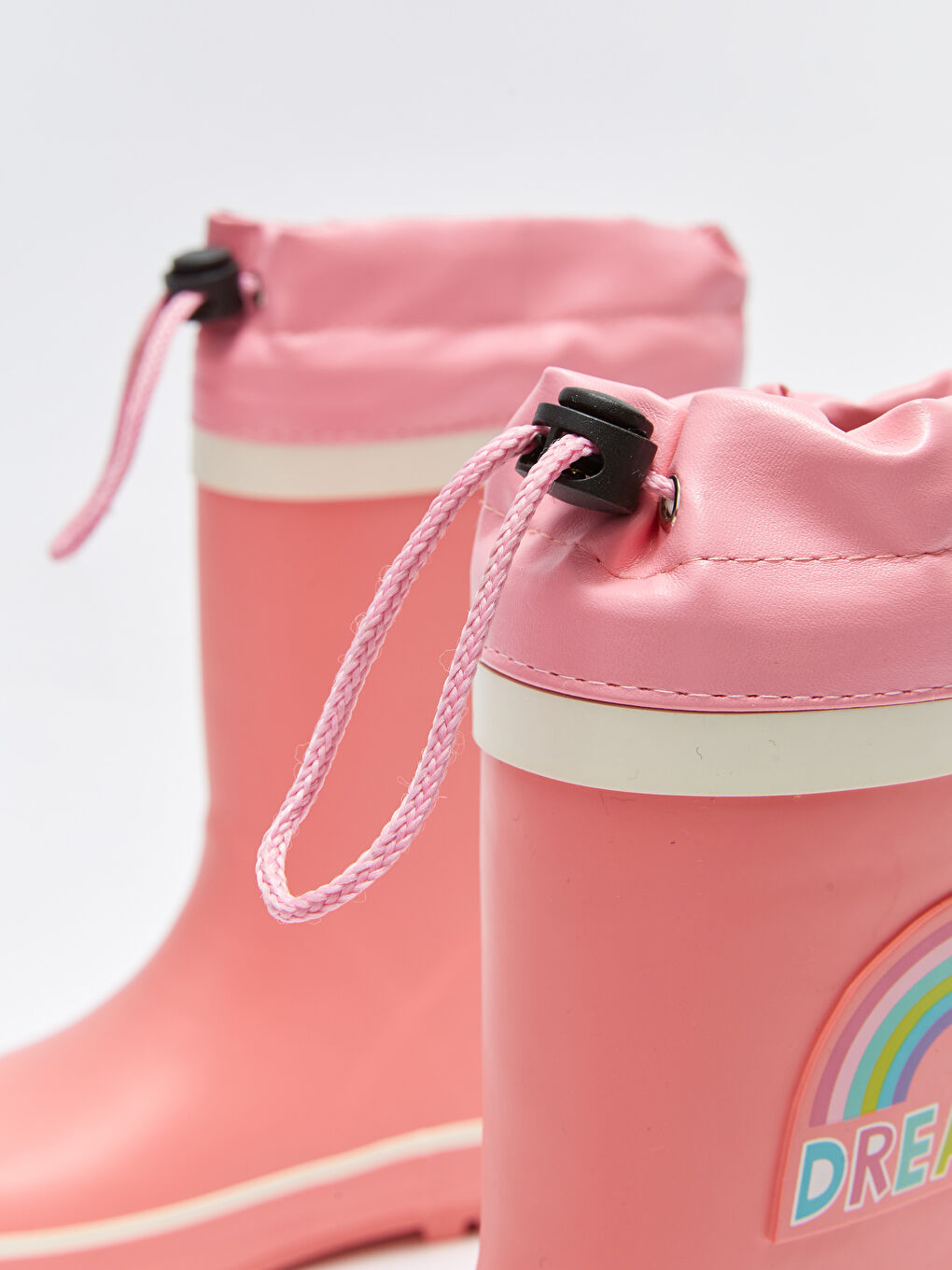 LCW STEPS Printed Girls' Rain Boots -W22256Z4-SAP