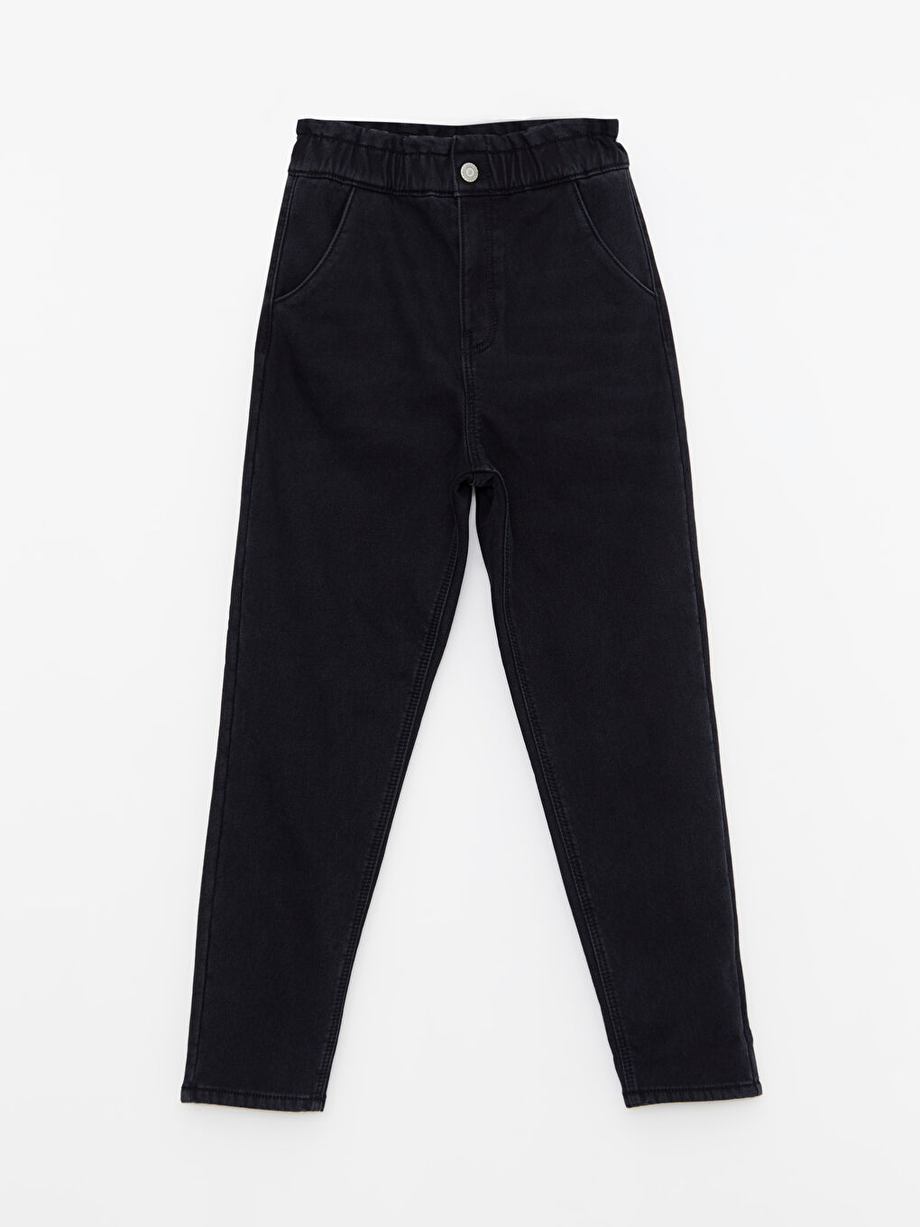 Elasticated Waist Girls' Jeans