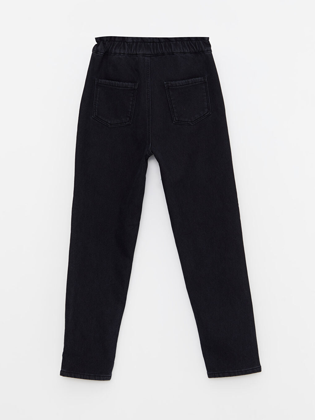 Elasticated Waist Girls' Jeans-1