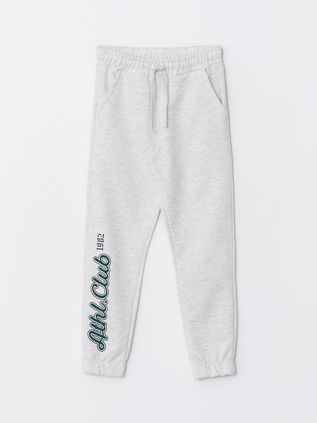 LCW Kids Bedrucktes Langarm-Sweatshirt und Sweatpants für Jungen mit Kapuze -W22293Z4-FGJ