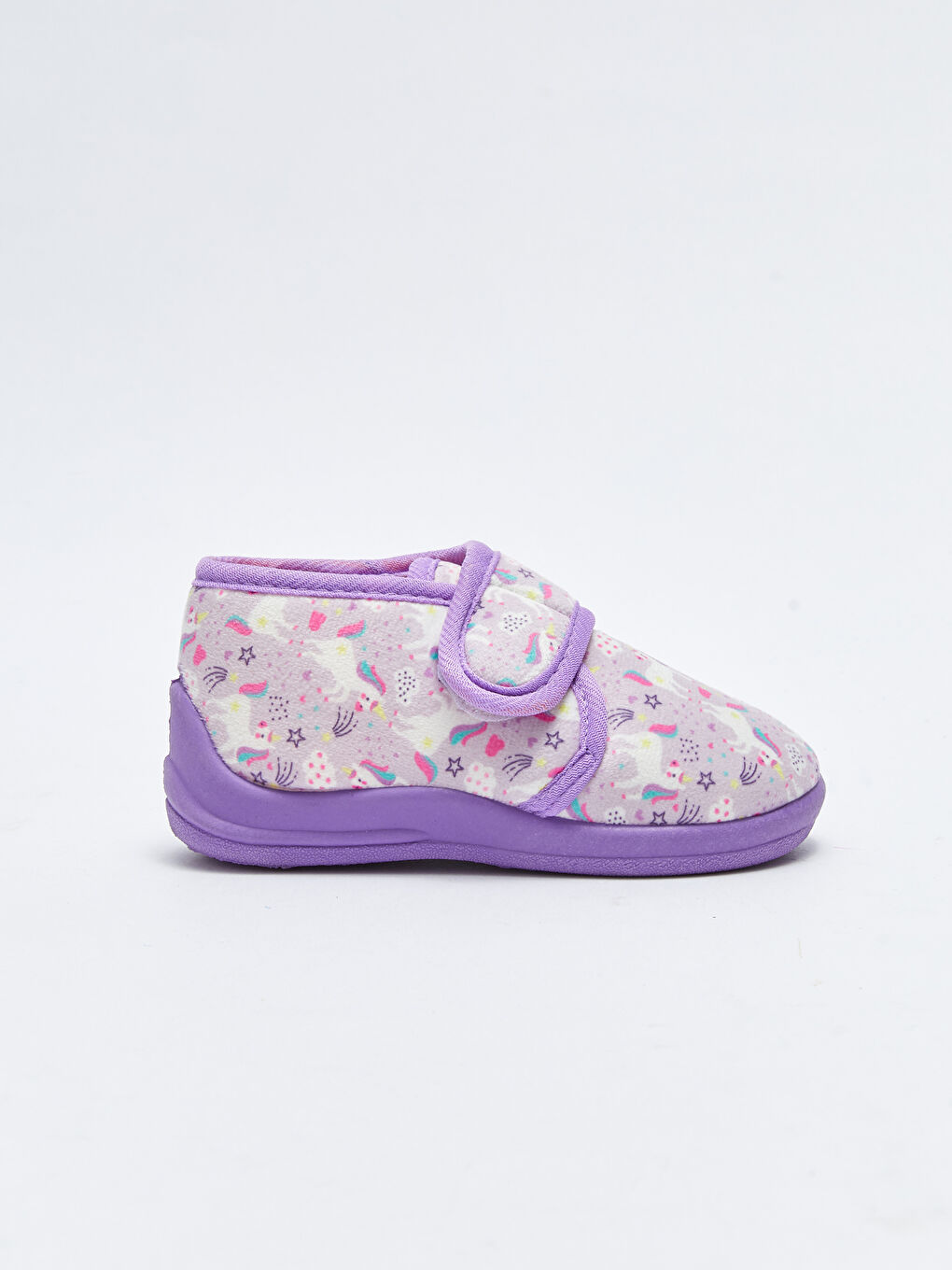 Printed Velcro Closure Baby Girl Panduf-1