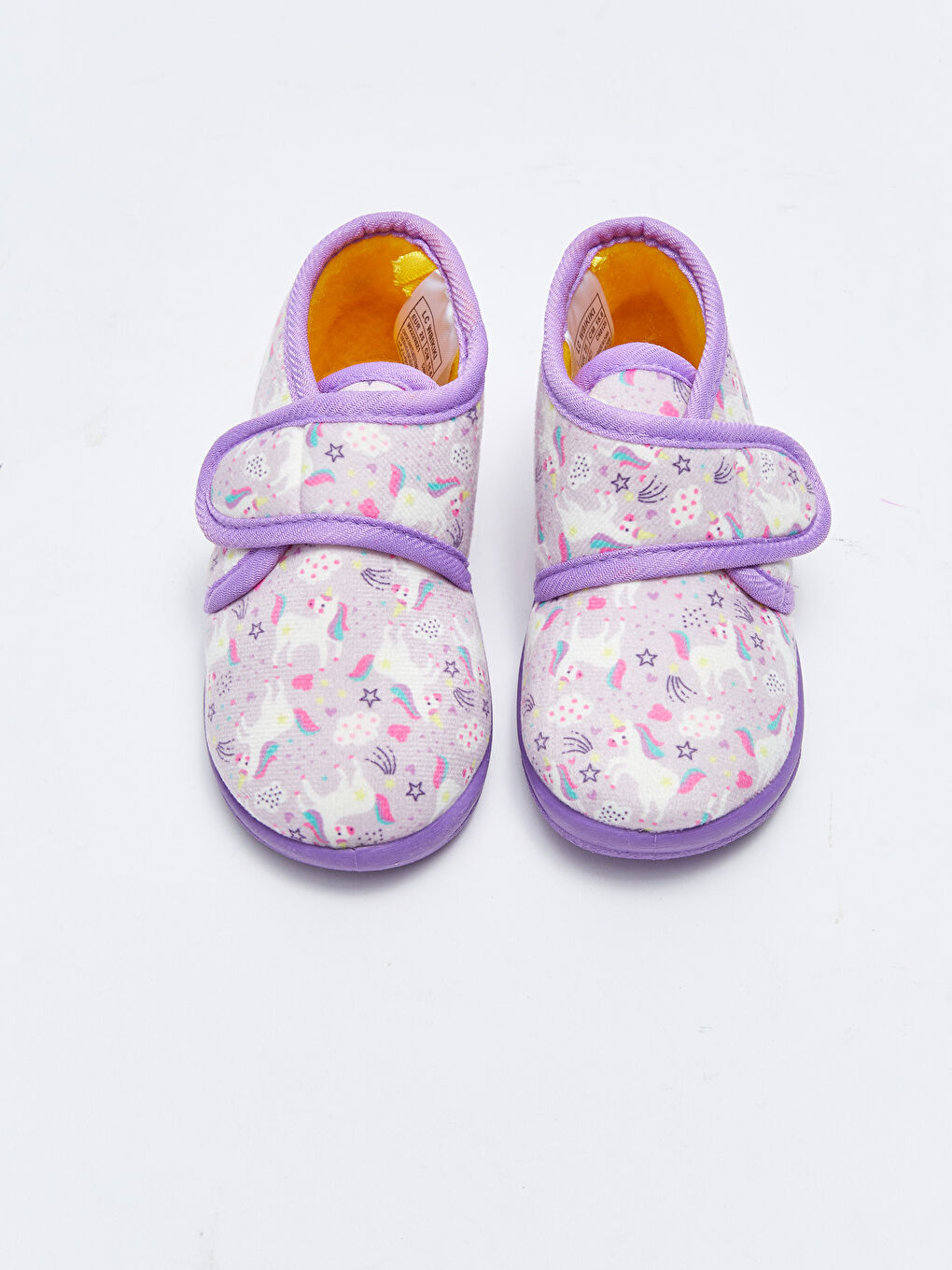 Printed Velcro Closure Baby Girl Panduf-2