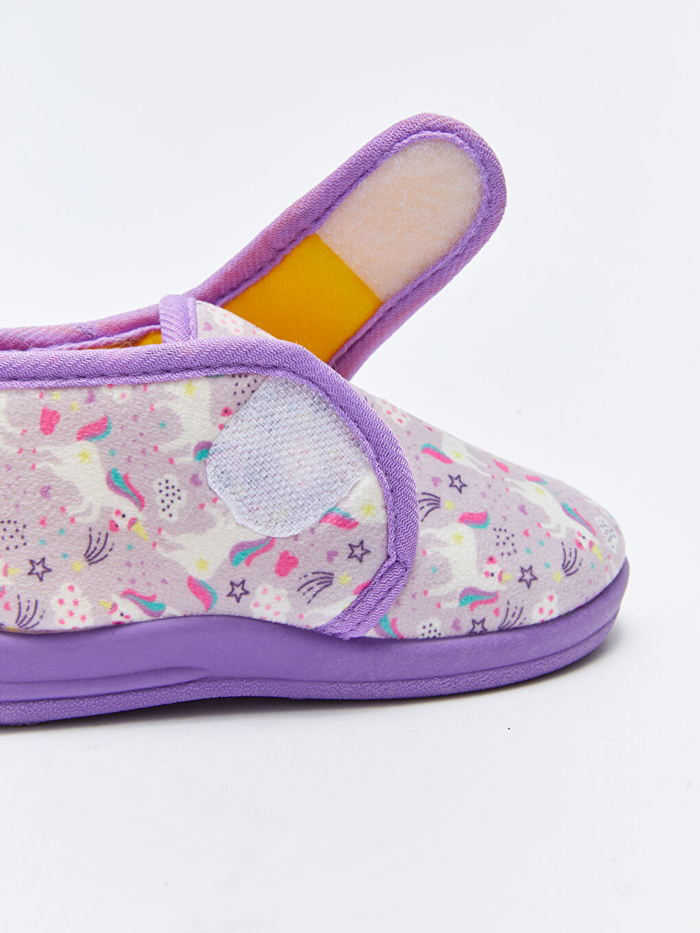 Printed Velcro Closure Baby Girl Panduf-5