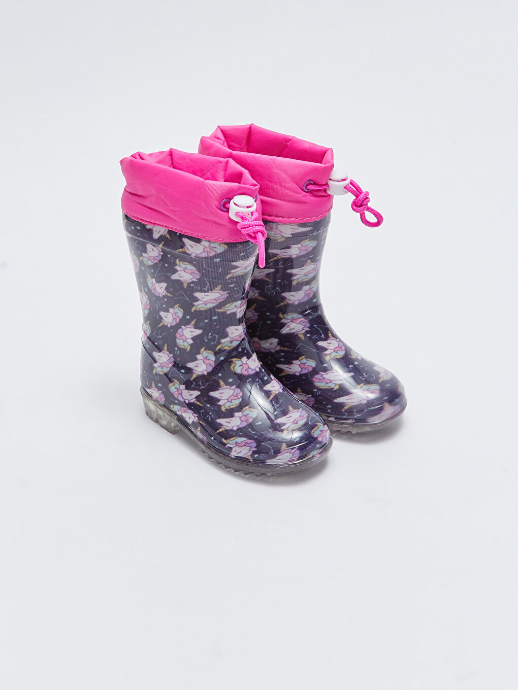 LCW STEPS Printed Baby Girl Boots with Buckle -W22305Z1-HRR