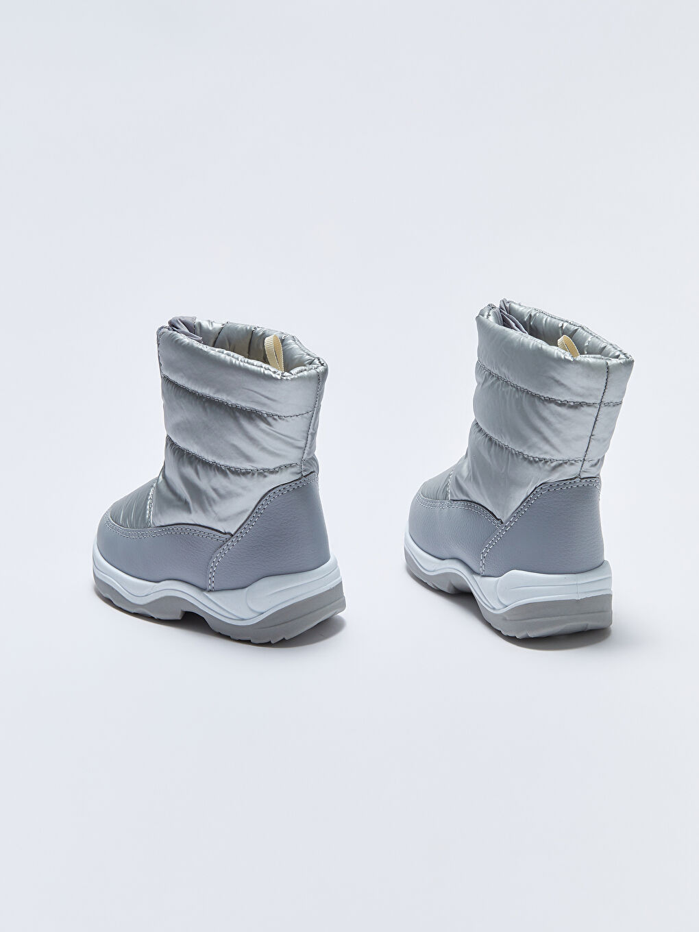 Bottes de neige brillantes à fermeture éclair pour bébé fille-3