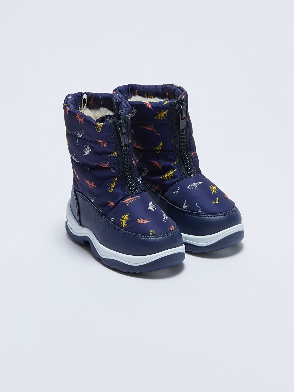 بوت ثلج للبنات الرضع مطبوع بسوستة