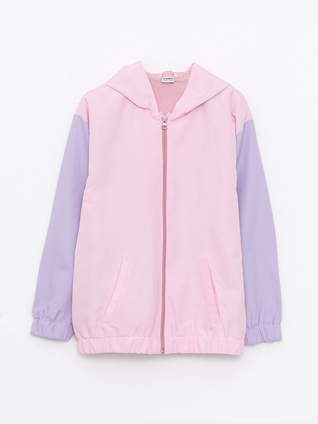 LCW Kids Hooded Color Block Long Sleeve Girls' Tracksuit Set -W22333Z4-G2L