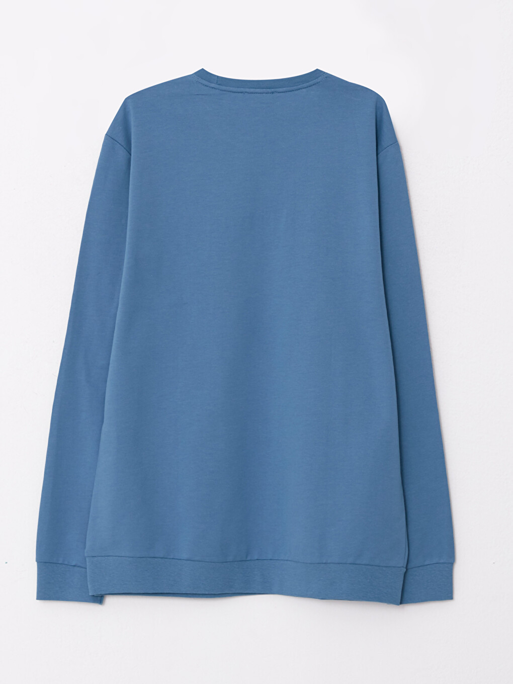 Crew Neck Long Sleeve Printed Men's Sweatshirt-6