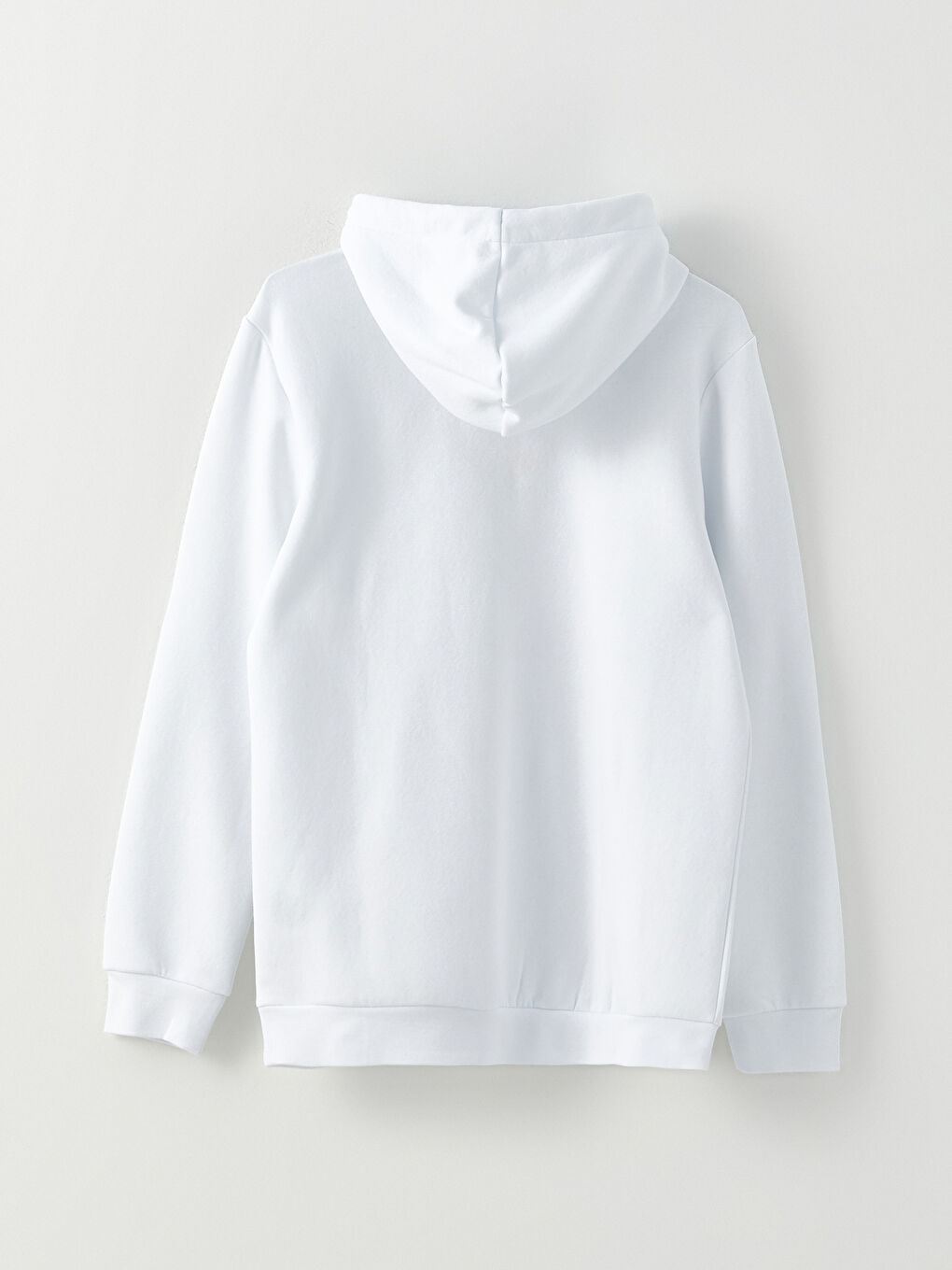 LCWAIKIKI Classic Uzun Kollu Baskılı Erkek Kalın Hoodie -W22338Z8-Q6K