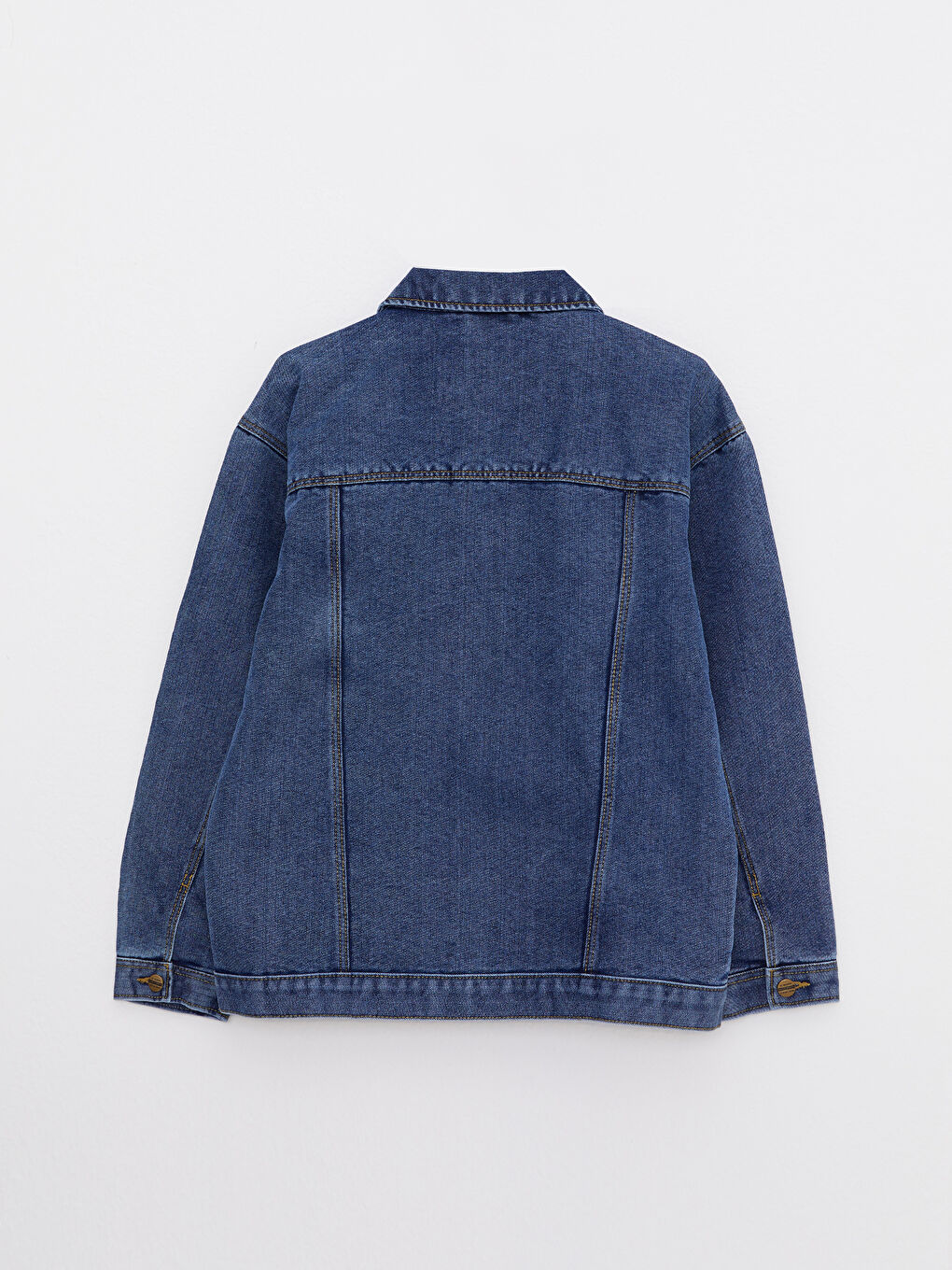 LCW Kids Collared Neck Boys' Denim Jacket -W22347Z4-507