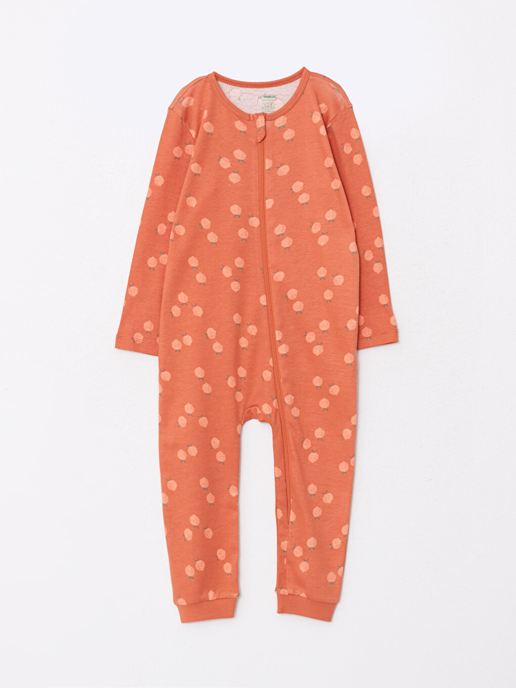 Crew Neck Long Sleeve Printed Baby Boys Jumpsuit 2 Pack-1