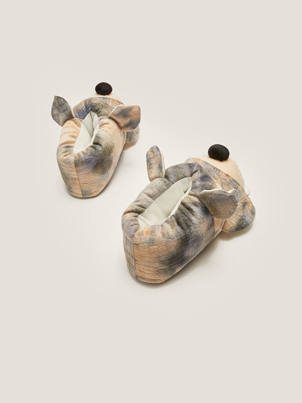 Karışık 3D Aplike Detaylı Erkek Panduf-4