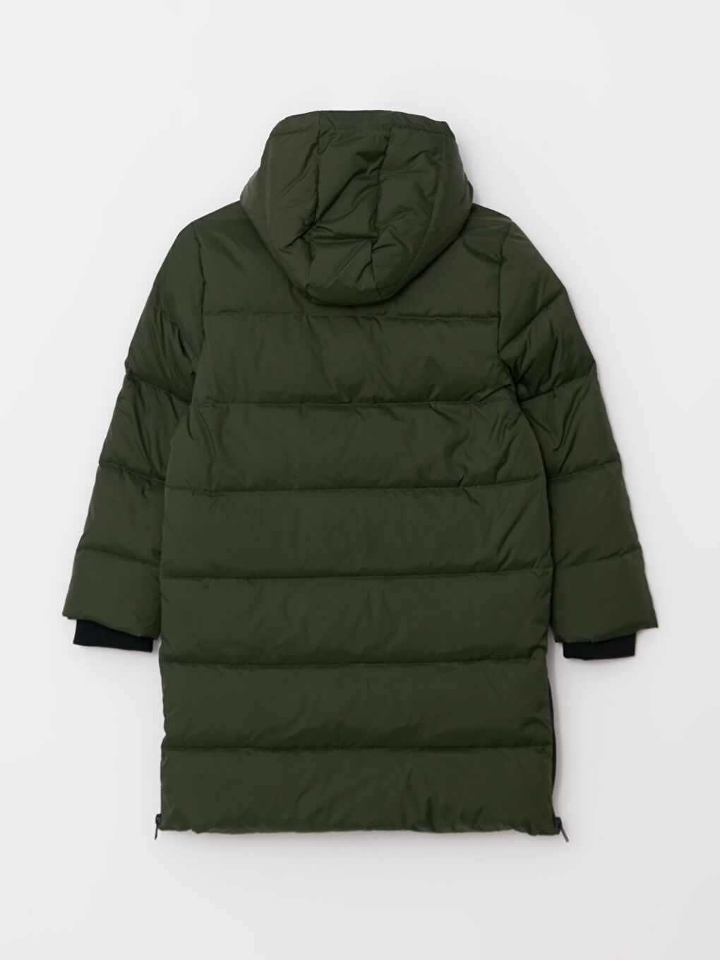 LC Waikiki Hooded Basic Boy Coat -W22386Z4-HDY