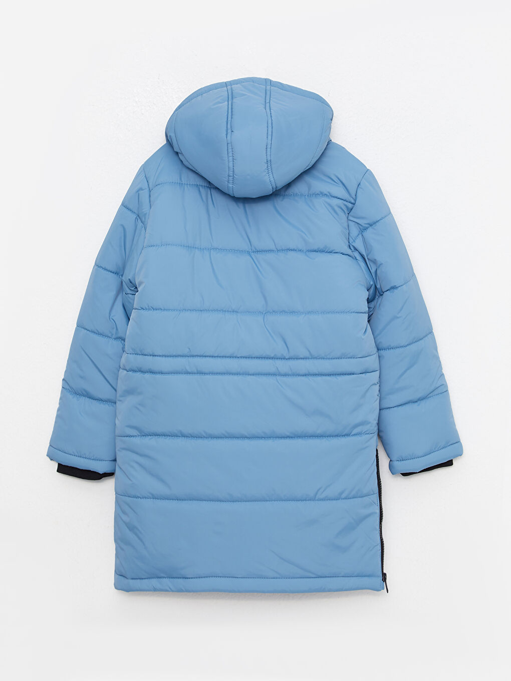 LCW Kids Kapüşonlu Basic Erkek Çocuk Mont-1