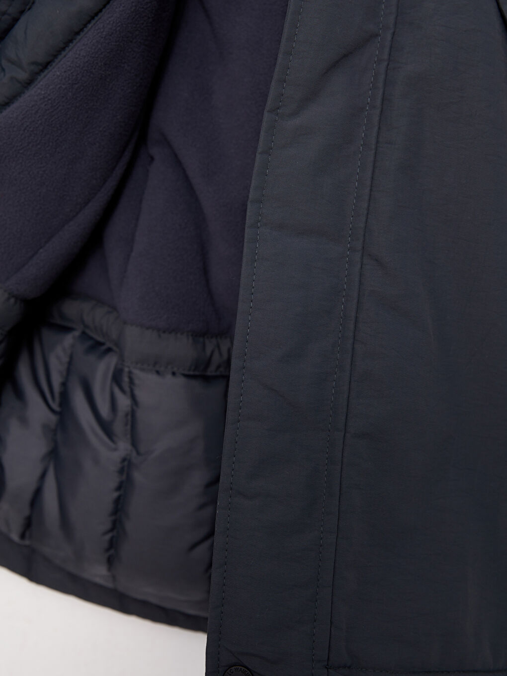 Hooded Printed Boy Coat-1