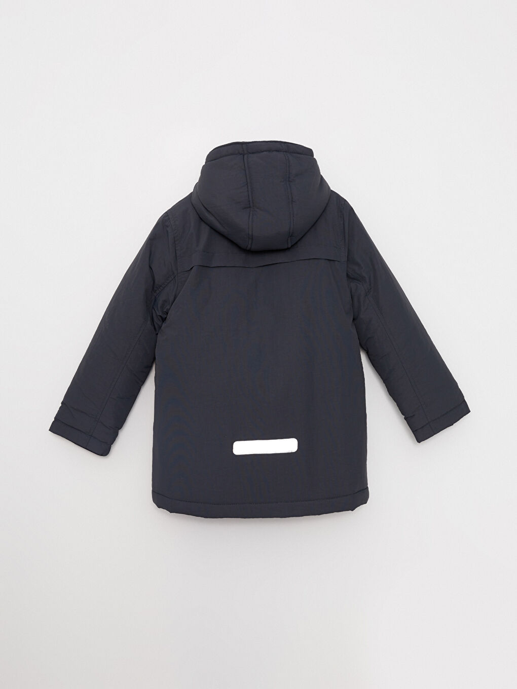 Hooded Printed Boy Coat-2