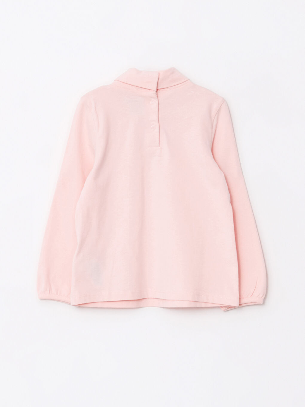 LCW baby Half Turtleneck Long Sleeve Basic Baby Girl T-shirt -W22392Z1-FRA