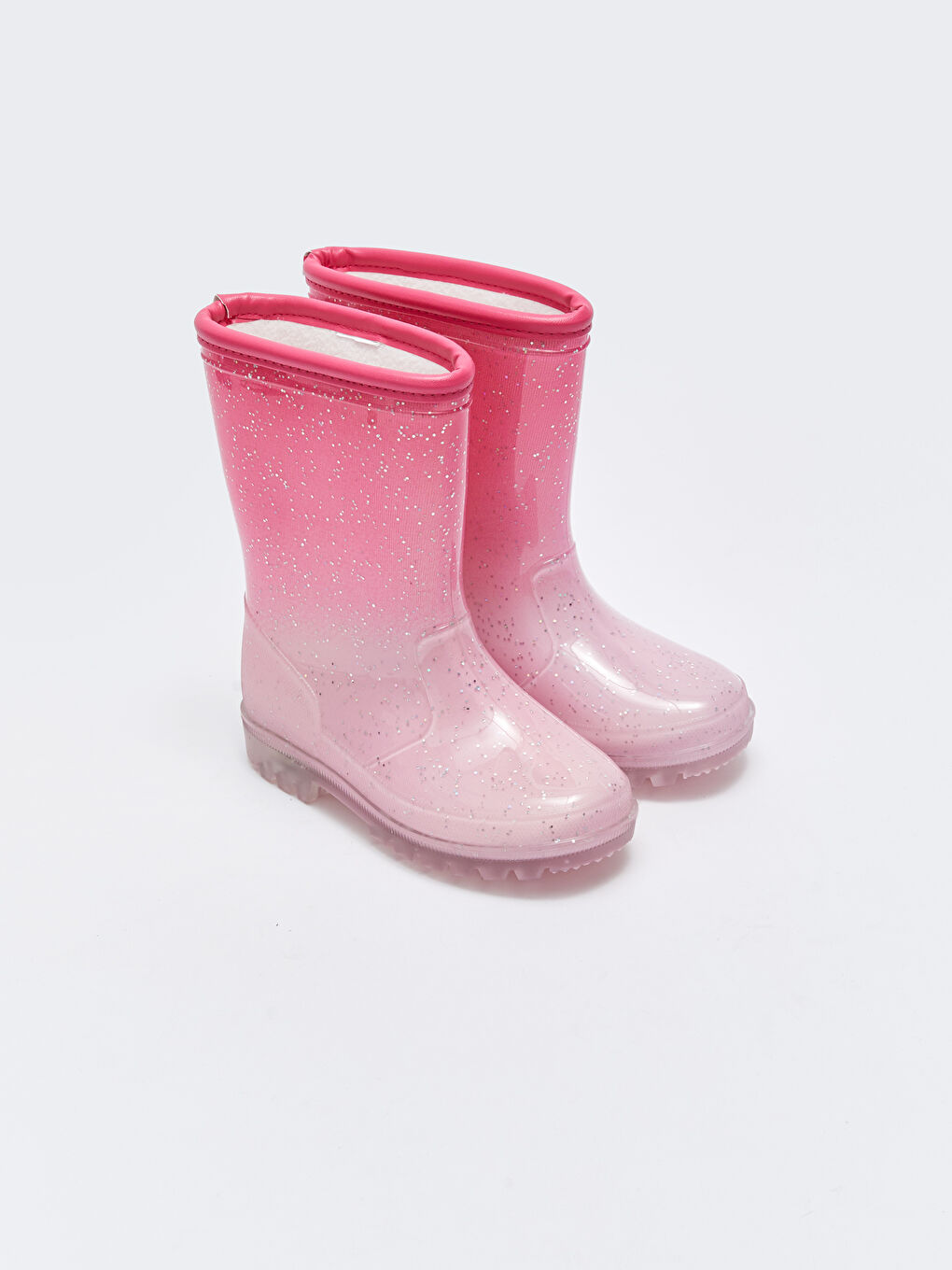 Botte de Pluie pour Fille avec Semelle Lumineuse-1