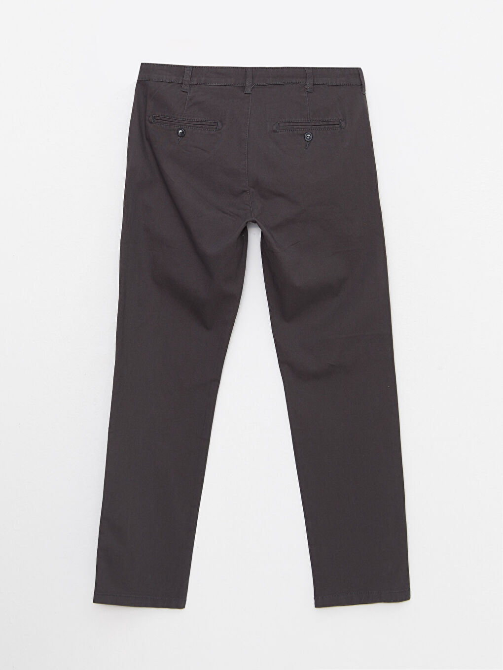 LCWAIKIKI Classic Antrasit Standart Kalıp Gabardin Erkek Chino Pantolon - 6