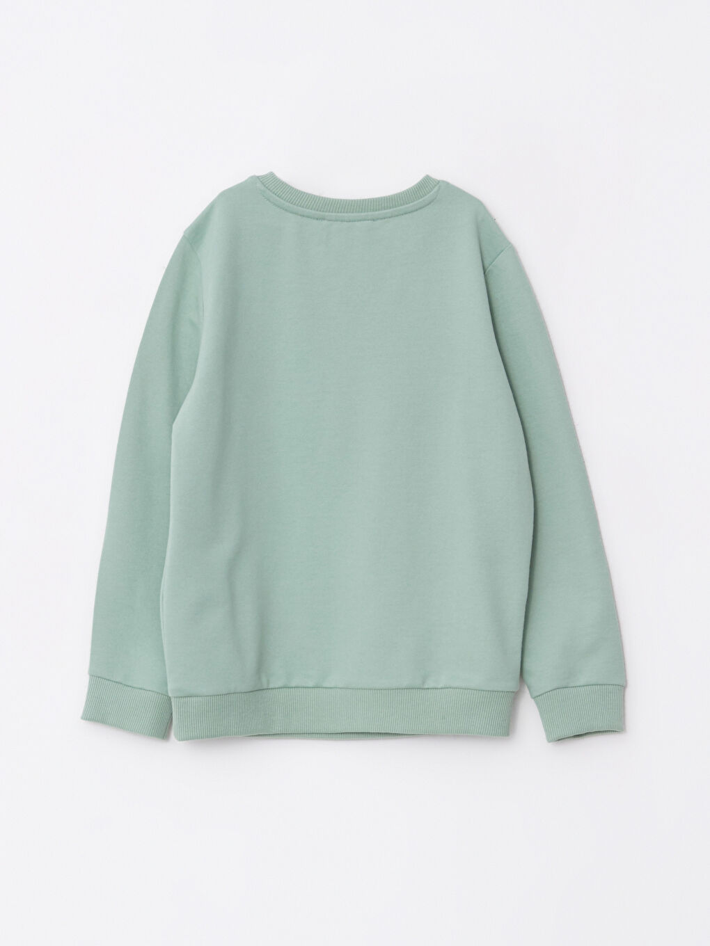 LCW Kids Rundhalsausschnitt Bedruckt Langarm Sweatshirt für Mädchen -W22407Z4-SMG